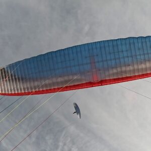 MacPara Elan 3 paraglider, size 33 (115-145 kg), blue, in excellent condition, ready for sale in Croatia