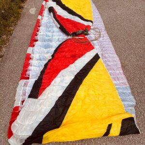 "Dudek Warp size 20 powered paraglider for sale in Austria, excellent condition, second hand with 110 hours flown"