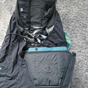Supair Delight 3 paragliding harness for sale – comfortable used harness in great shape for XC and competition pilots