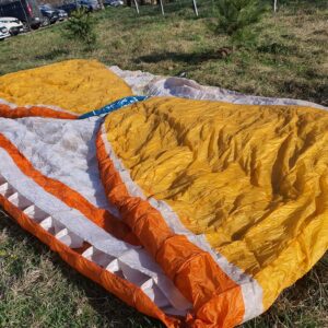 Nova Mentor 4 used paraglider in flight – size S, EN B+, good condition