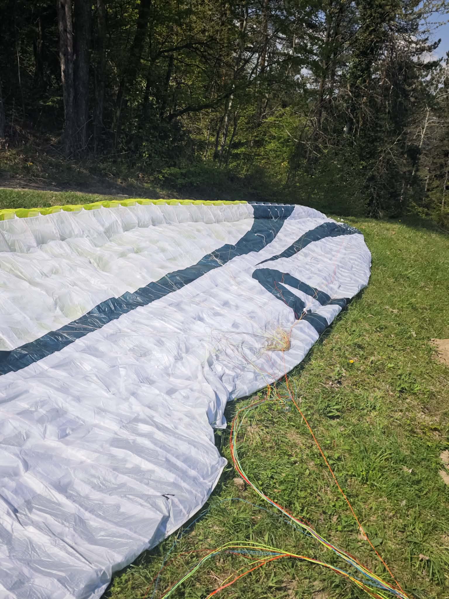 Skywalk Cayenne 6 used paraglider in flight, EN C wing with smooth handling and stable performance